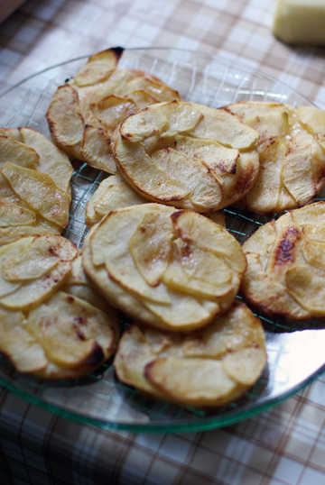 tartaletas de manzana