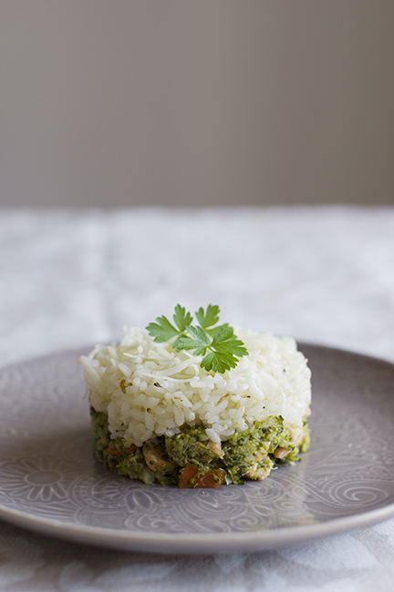 ARROZ CON BRÓCOLI, ZANAHORIA, MIEL Y SOJA